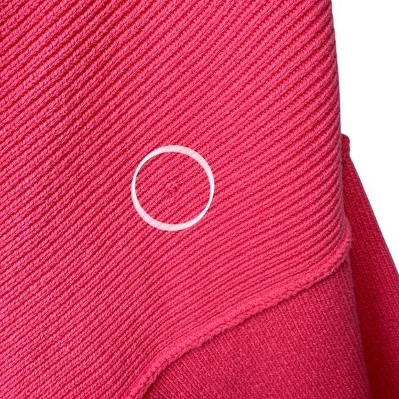 Free People Easy Street Pink Women’s Oversized Tunic Sweater Sz XS - Picture 6 of 14